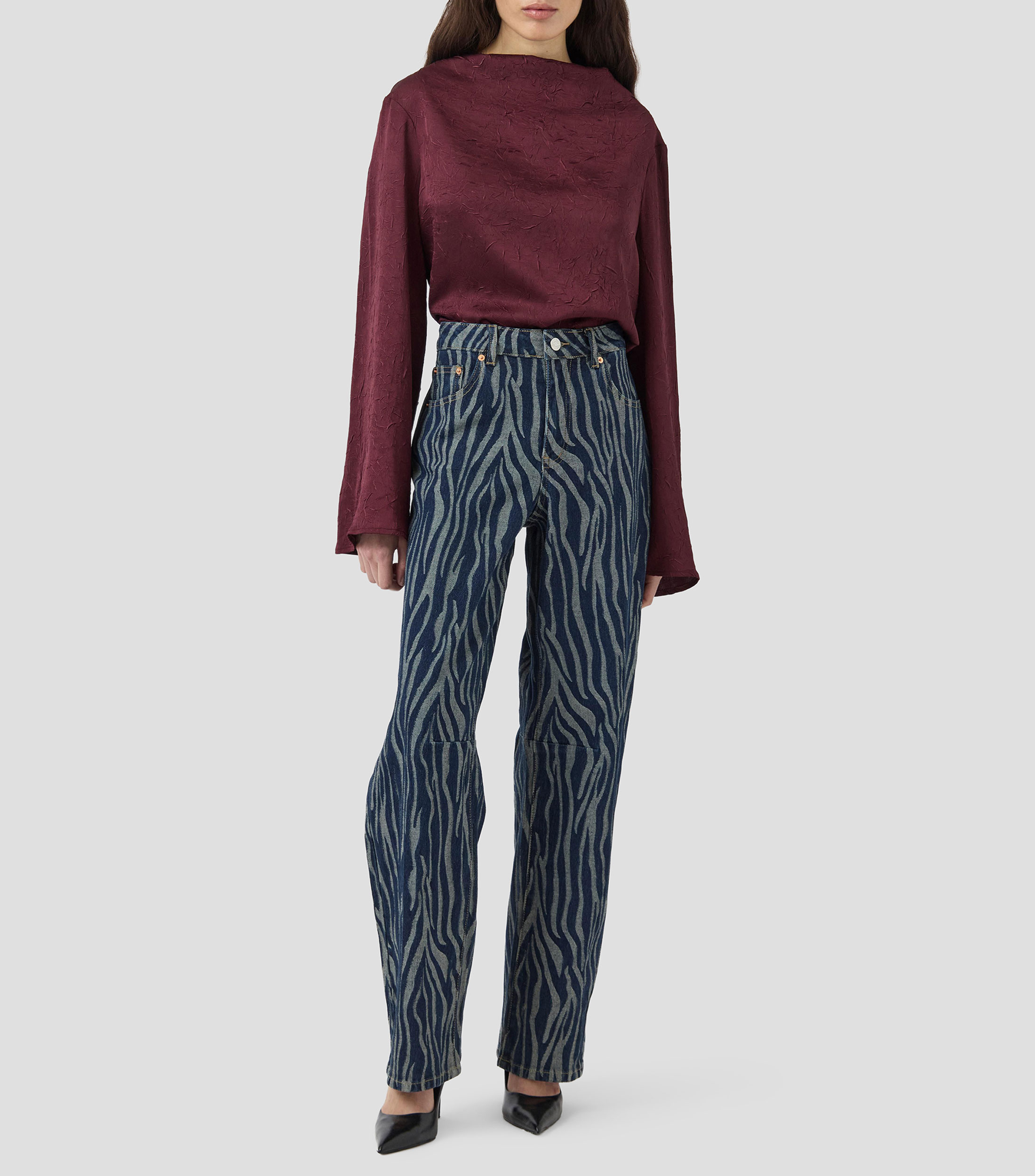Jeans straight Mujer